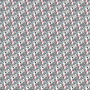 多彩几何图案纹理背景