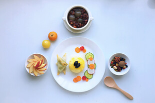 水果拼盘与小食