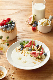 水果燕麦早餐组合