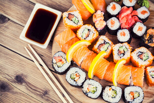 寿司拼盘