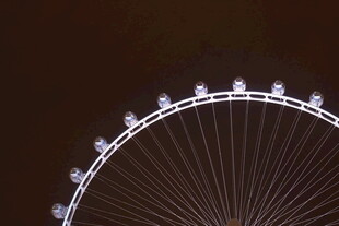 璀璨摩天轮夜景