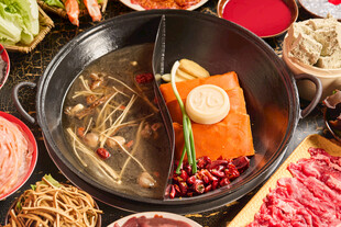 丰盛火锅食材