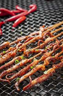 烤鱿鱼串