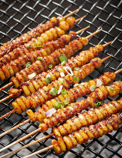 烤玉米串