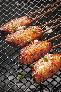 烤鸡翅串