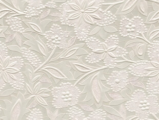 精致白色花卉纹理布料