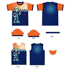 卡通图案儿童服装套装