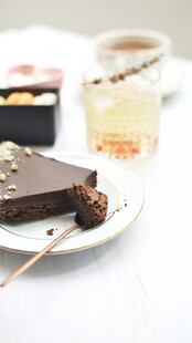 精致美味巧克力甜点