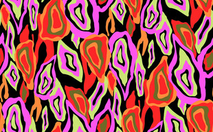 多彩抽象几何图案纹理