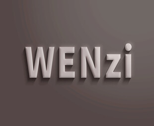 PS立体文字效果展示