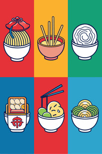 多样亚洲美食大赏