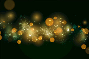 金色光斑梦幻背景