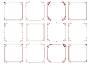 古典边框