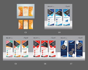 优惠活动海报设计展架