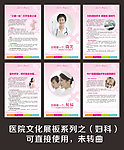 医院妇科展板