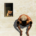 猫和人拍照互动3D画