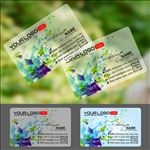 名片模板透明名片 科技教育