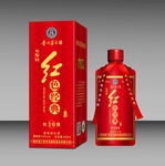 酒包装 矢量平面图