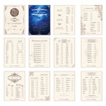 全套欧式简约高端菜单 全图可修