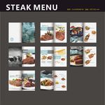 西餐厅餐品菜谱