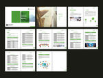 绿色系企业画册