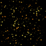 梦幻金色分层背景