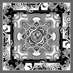 范，方巾几何图