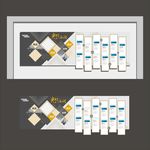 企业 文化墙 发展历程