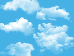 蓝天白云