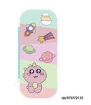 小怪兽火箭小鸡流星星球笔袋盒