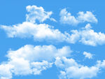 蓝天白云