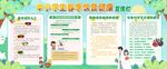 中小学春季饮食健康展板宣传