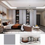 全屋定制效果图 材质图 全景图