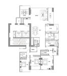 户型图 家配图 彩平图 