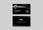 黑色名片