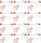 2023全年 兔台历