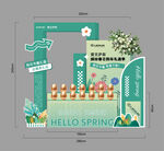 4S店春季活动背景