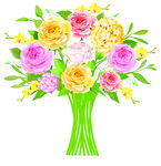 牡丹花绣球花兰花