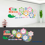 儿童康复文化墙