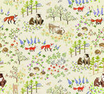 小花 动物 树叶