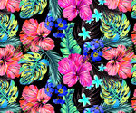 多彩花卉图案背景