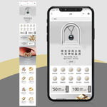 宝石金银首饰平台小程序界面