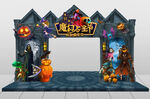 万圣节门头