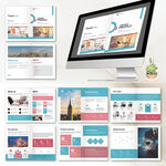 宣传画册InDesign模板