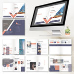 宣传画册InDesign模板