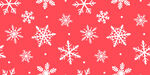 红色背景雪花图案纹理