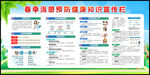春季流感预防健康知识