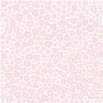 粉色爱心花纹背景图案