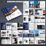 律师事务所画册版式设计