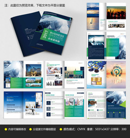 企业画册整套公司宣传招商画册